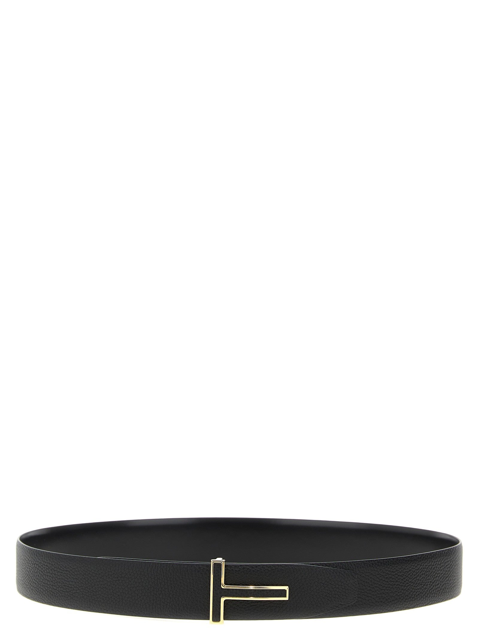 TOM FORD - Logo buckle reversible belt