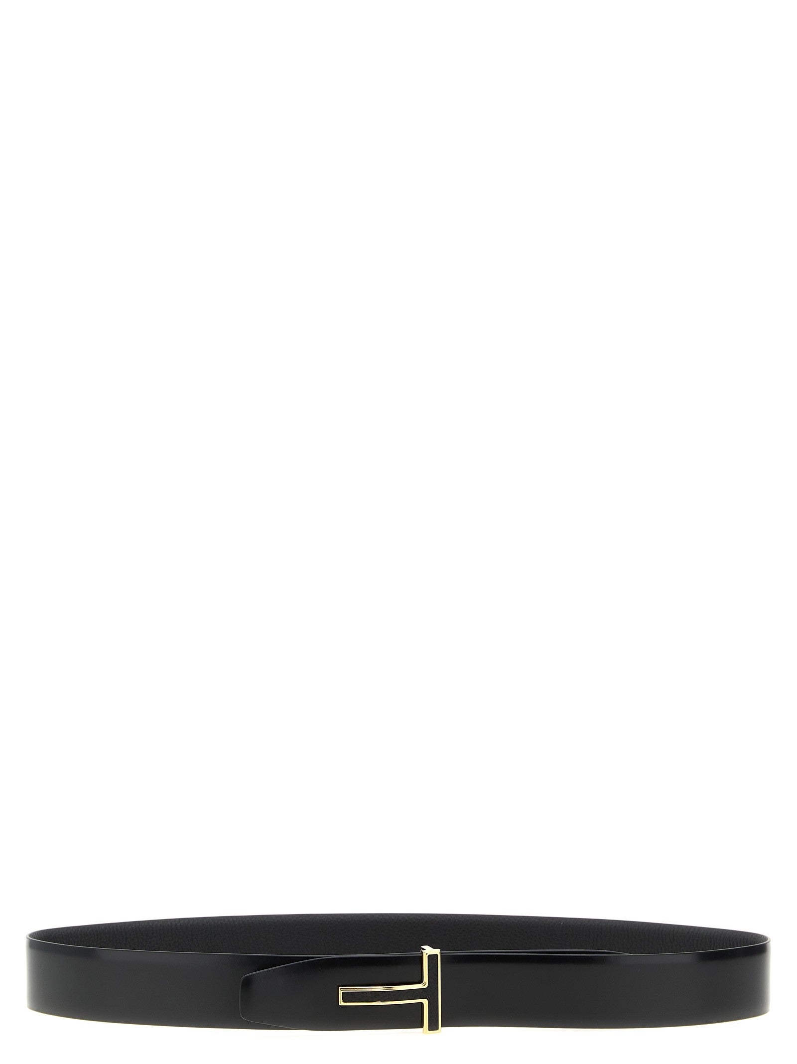 TOM FORD - Logo buckle reversible belt