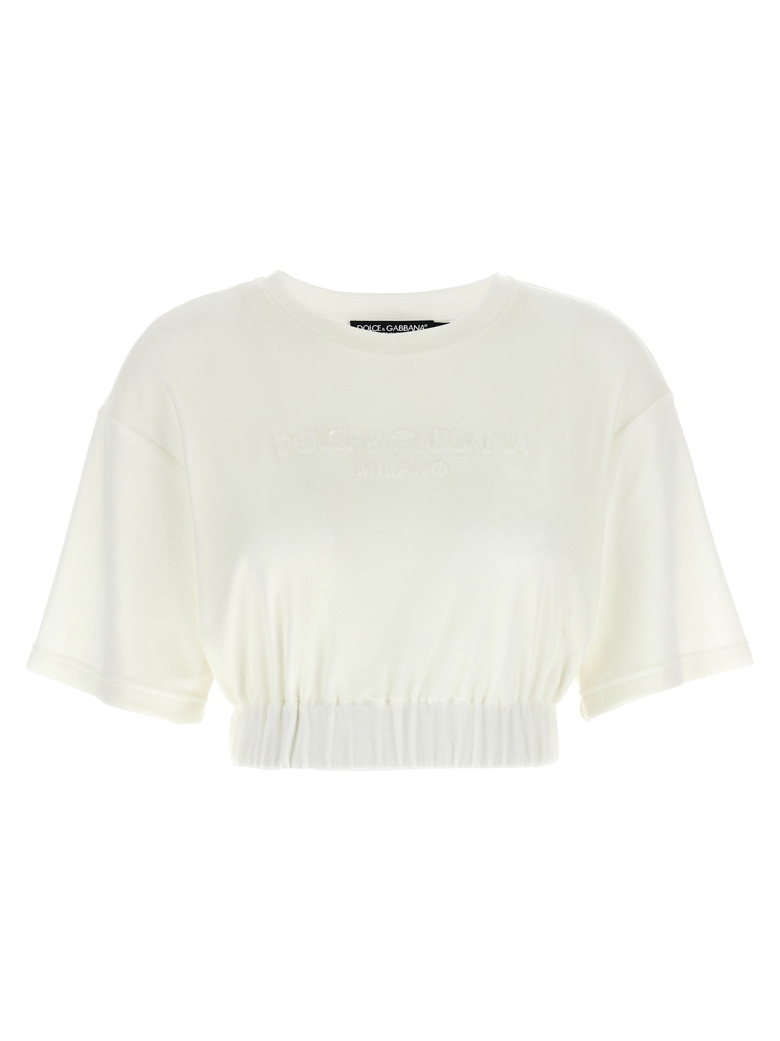 Dolce & Gabbana - Logo chenille top