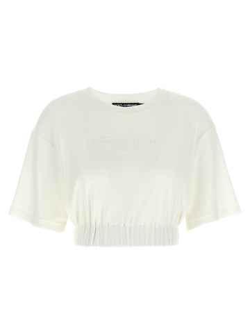 Dolce & Gabbana - Logo chenille top