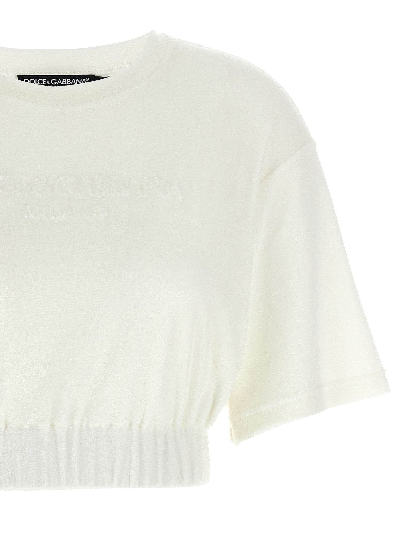 Dolce & Gabbana - Logo chenille top