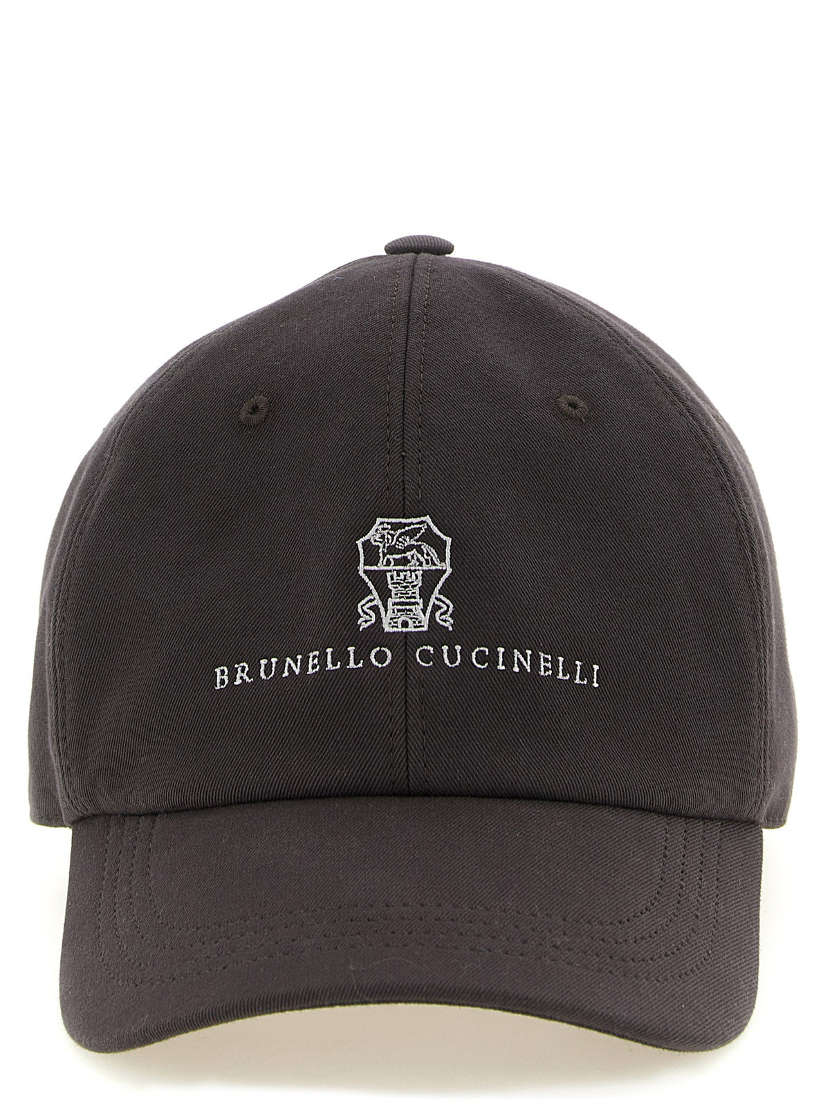 Brunello Cucinelli - Logo embroidery cap