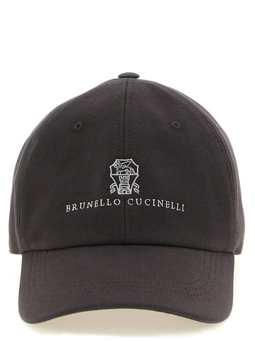 Brunello Cucinelli - Logo embroidery cap