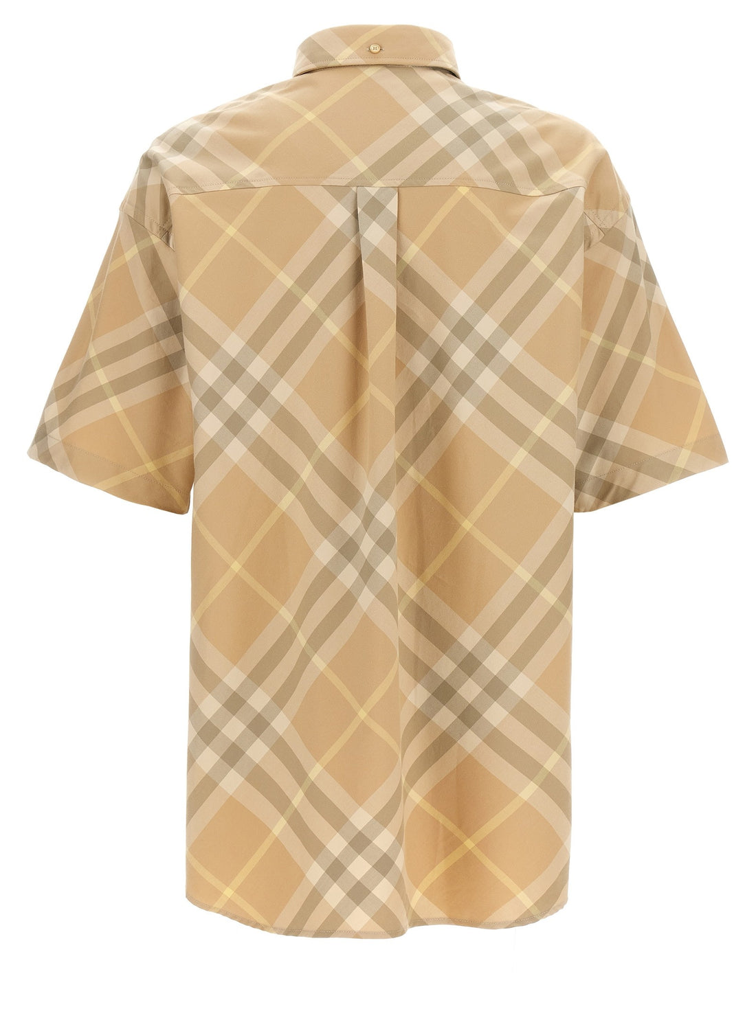 Burberry - Logo embroidery check shirt logo-embroidery-check-shirt