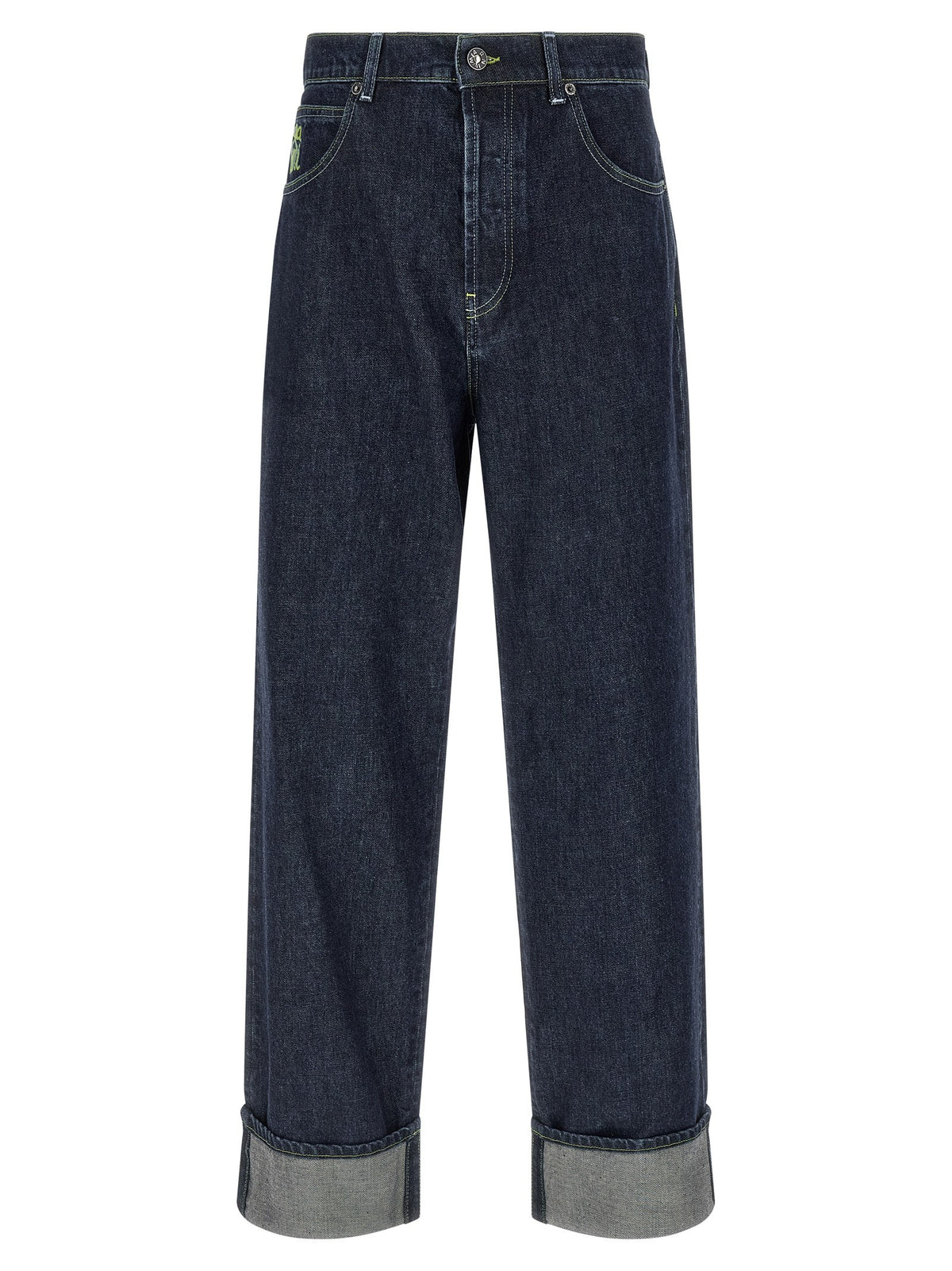 Marni - Logo embroidery jeans