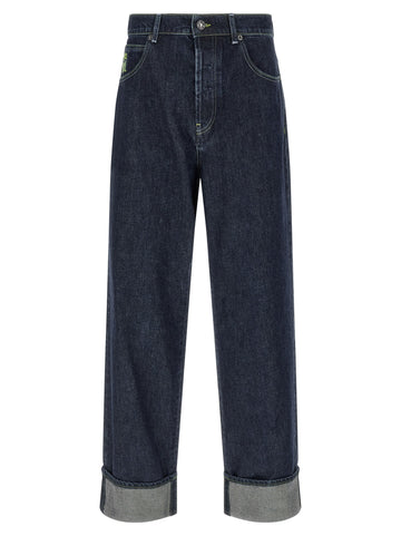 Marni - Logo embroidery jeans