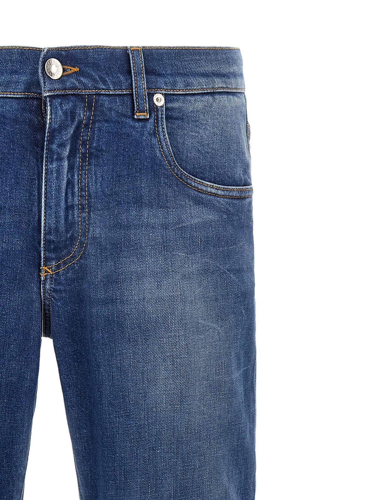 Dolce & Gabbana - Logo embroidery jeans