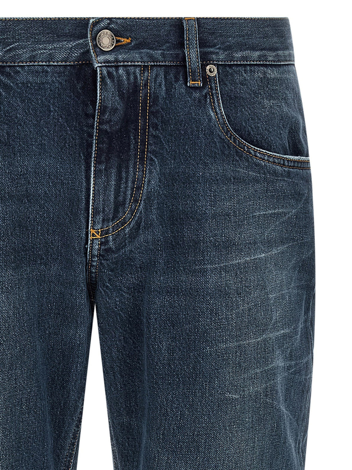 Dolce & Gabbana - Logo embroidery jeans