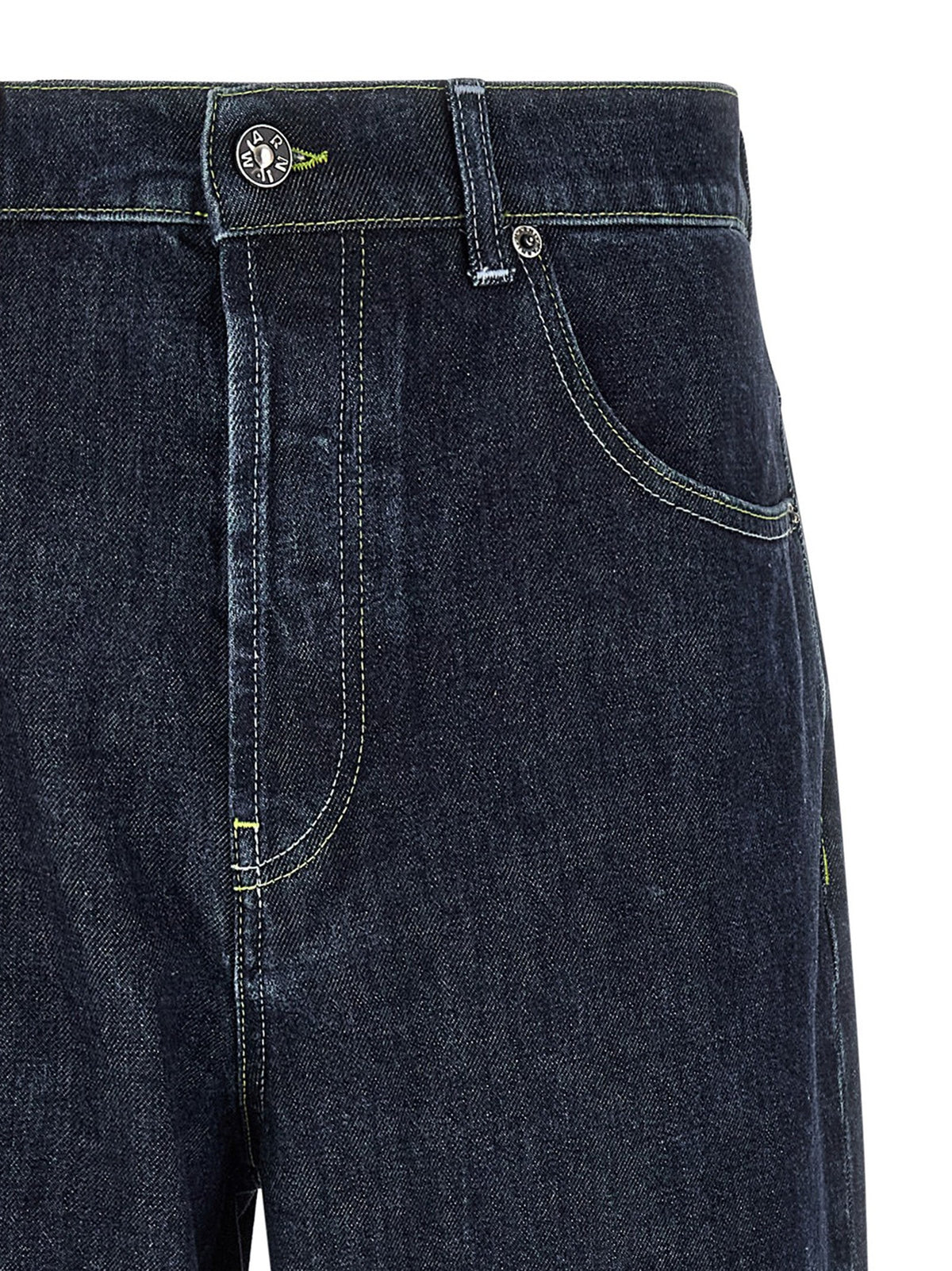 Marni - Logo embroidery jeans