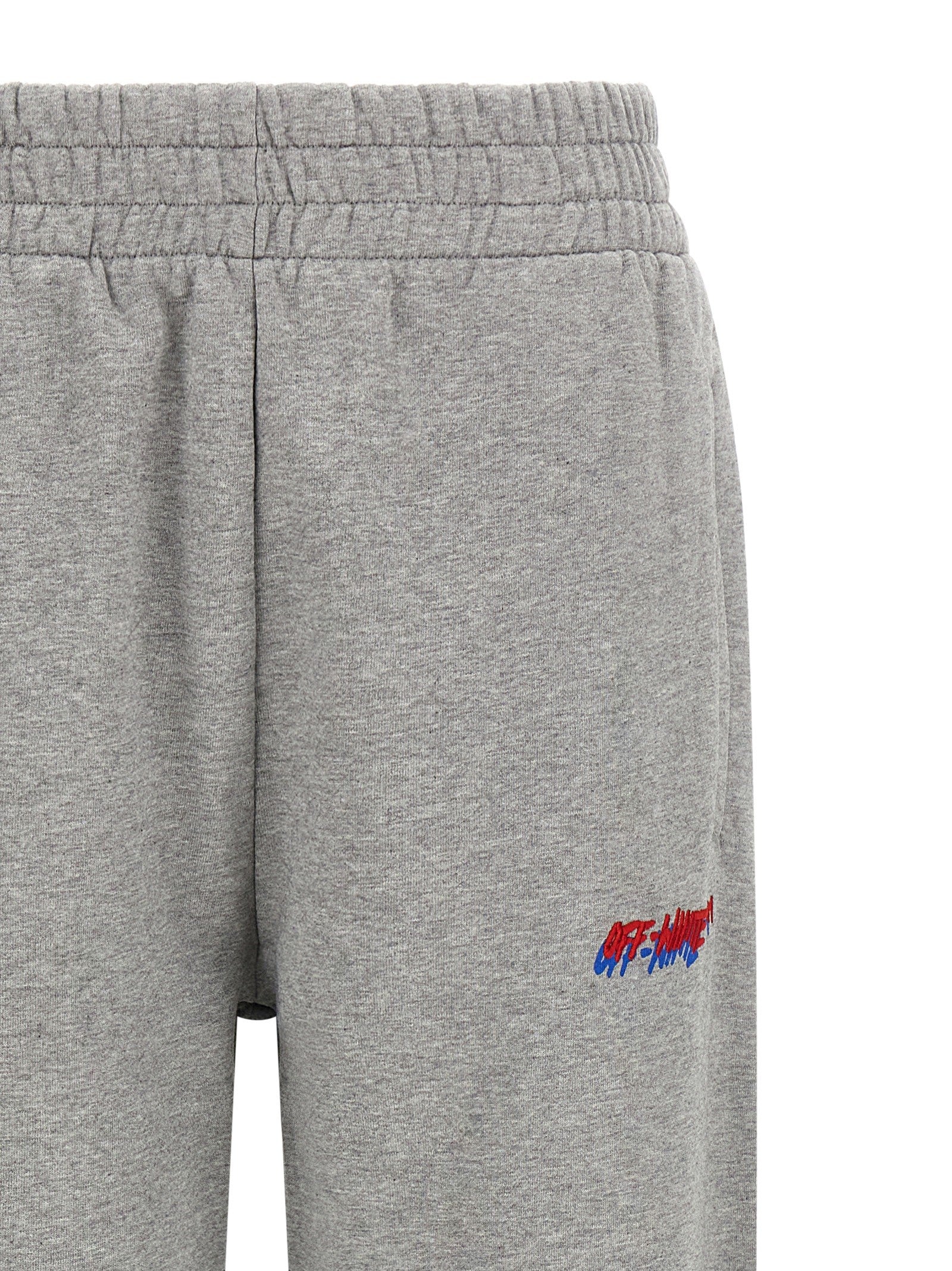 Off White - Logo embroidery joggers
