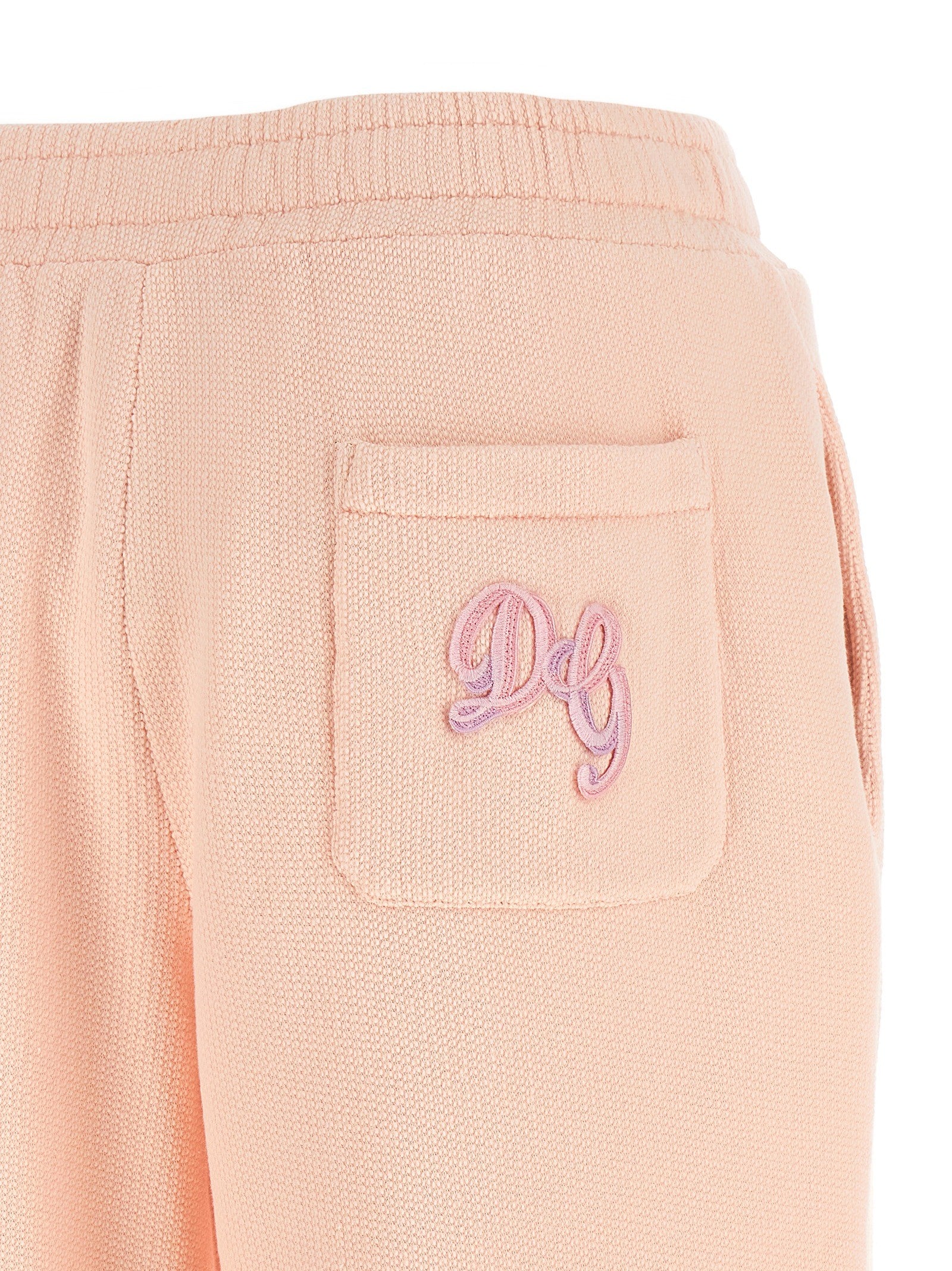 Dolce & Gabbana - Logo embroidery joggers