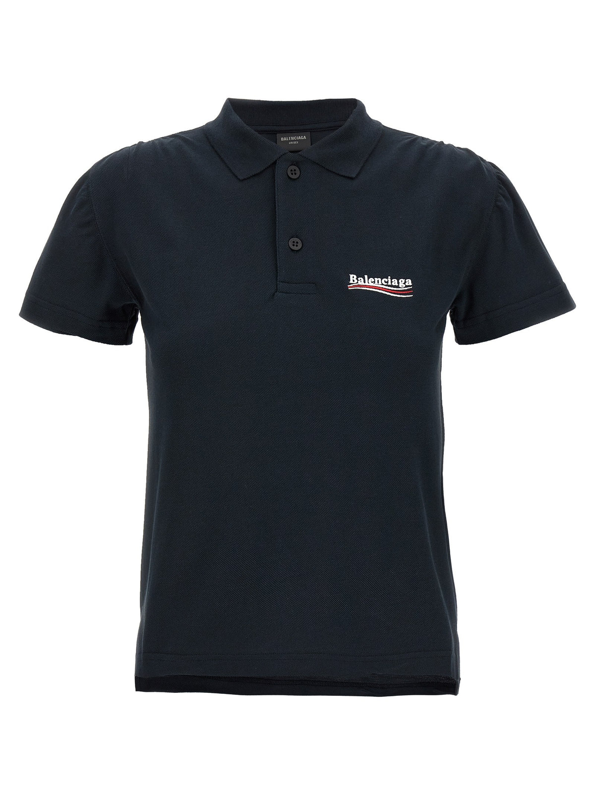 Balenciaga - Logo embroidery polo shirt