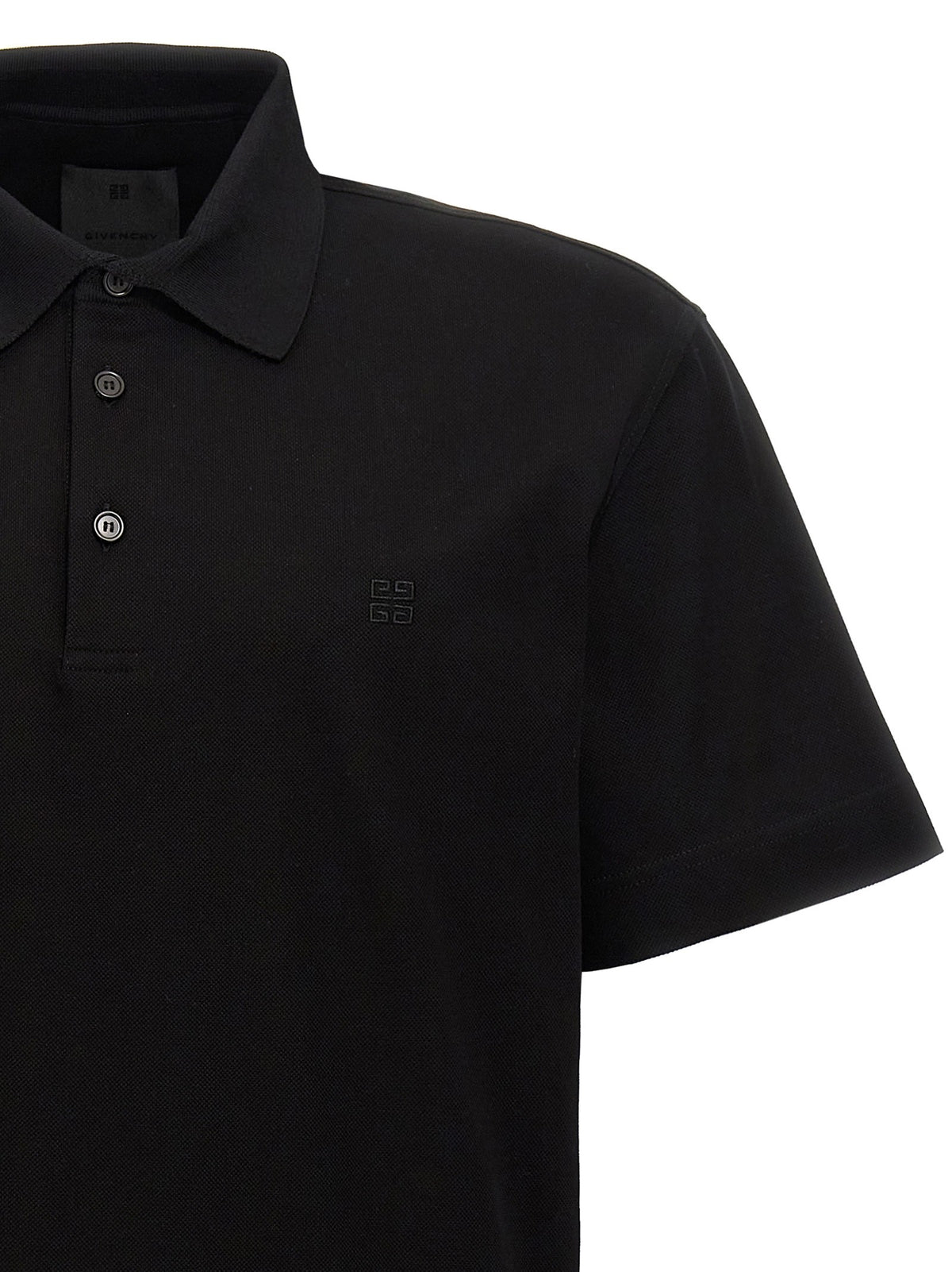 Givenchy - Logo embroidery polo shirt
