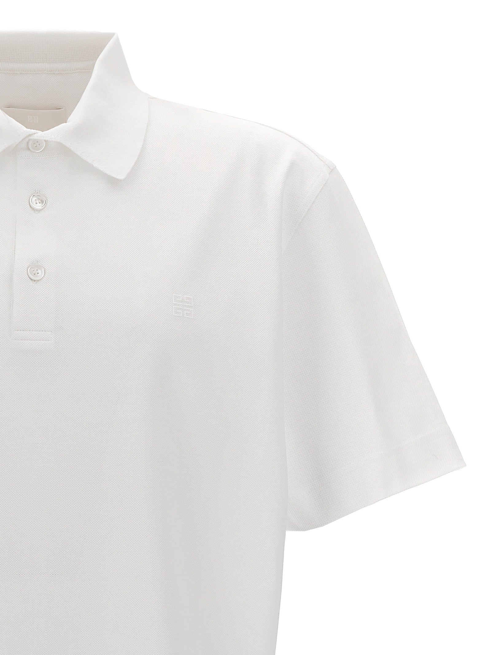 Givenchy - Logo embroidery polo shirt