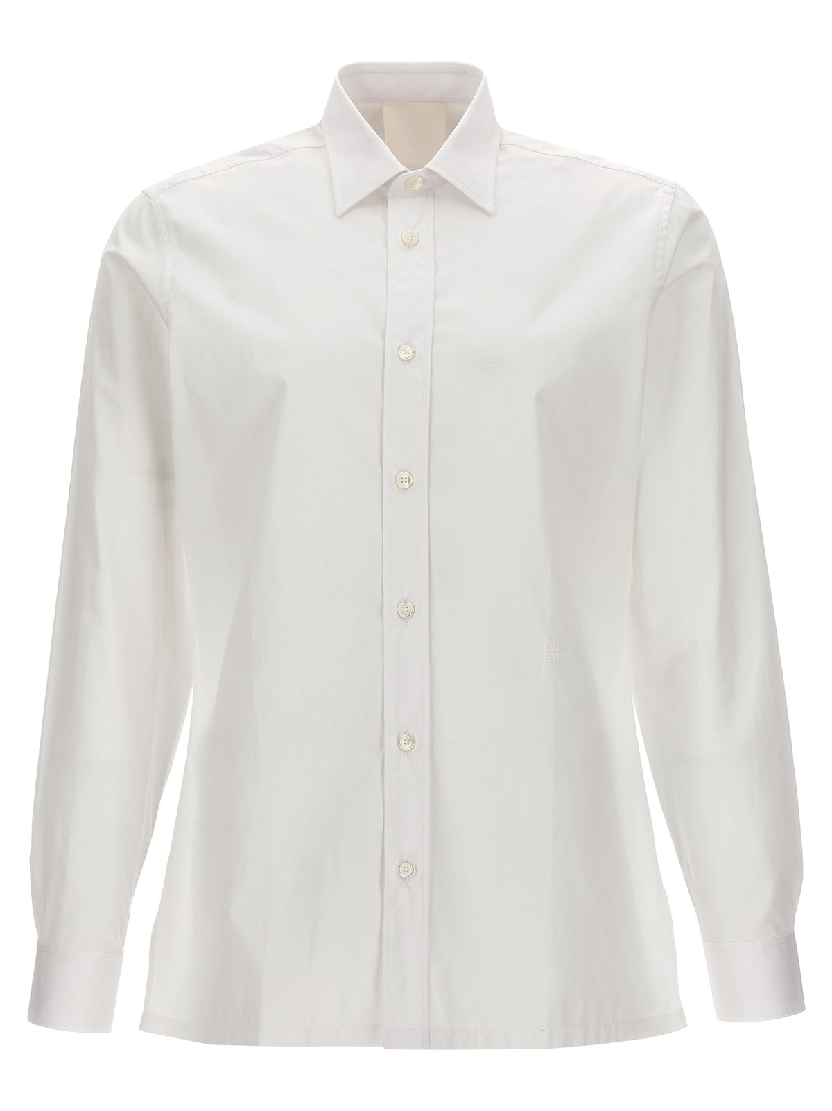Givenchy - Logo embroidery shirt White
