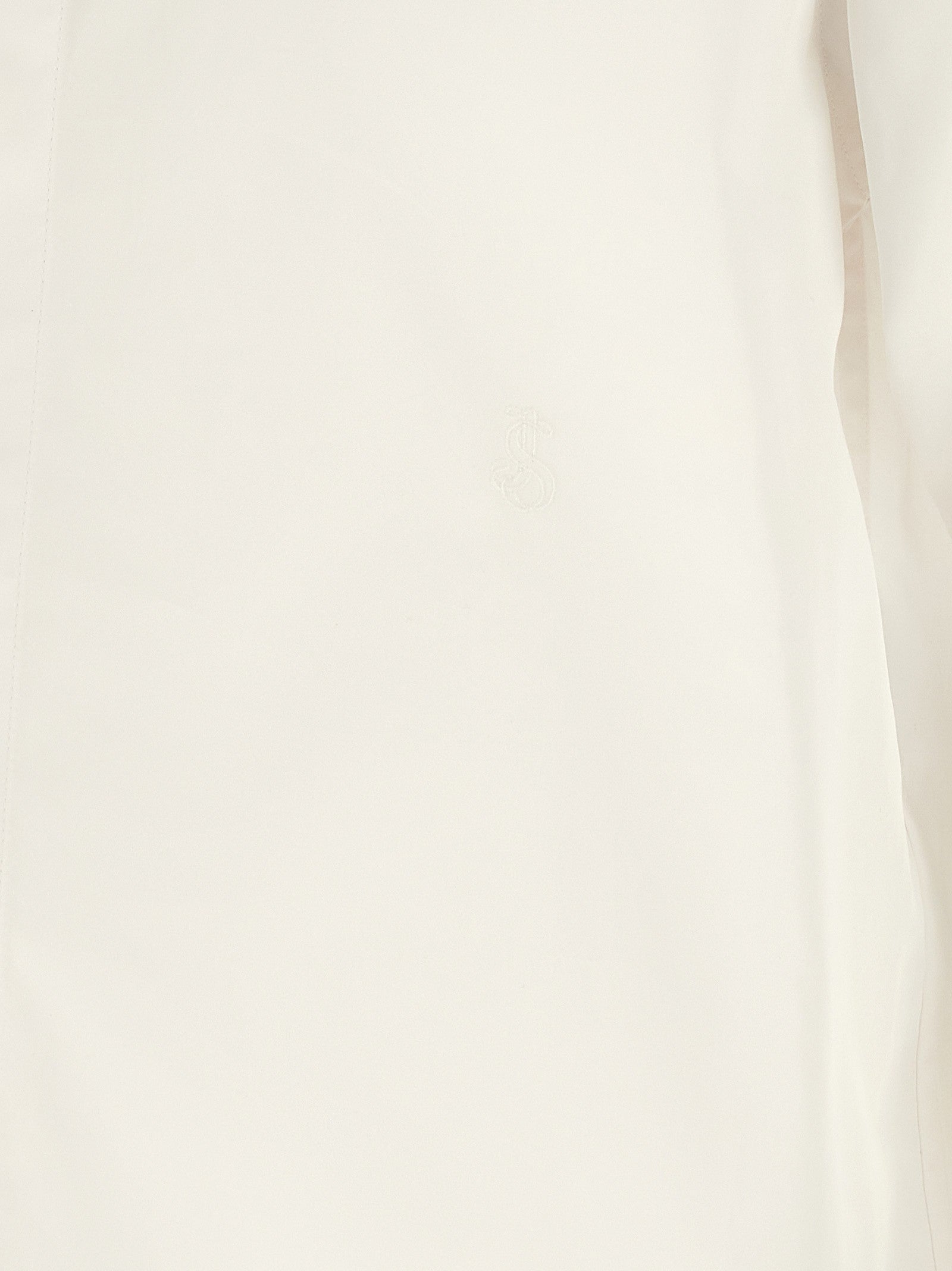 JIL SANDER - Logo embroidery shirt