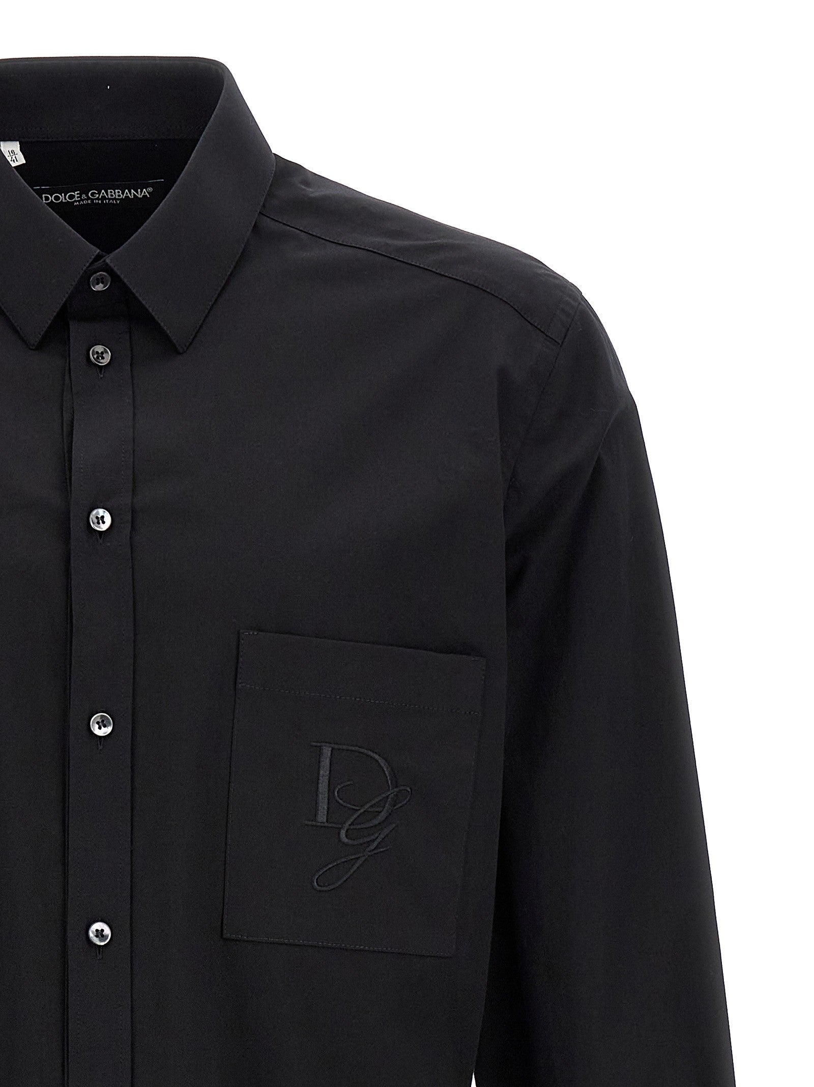 Dolce & Gabbana - Logo embroidery shirt