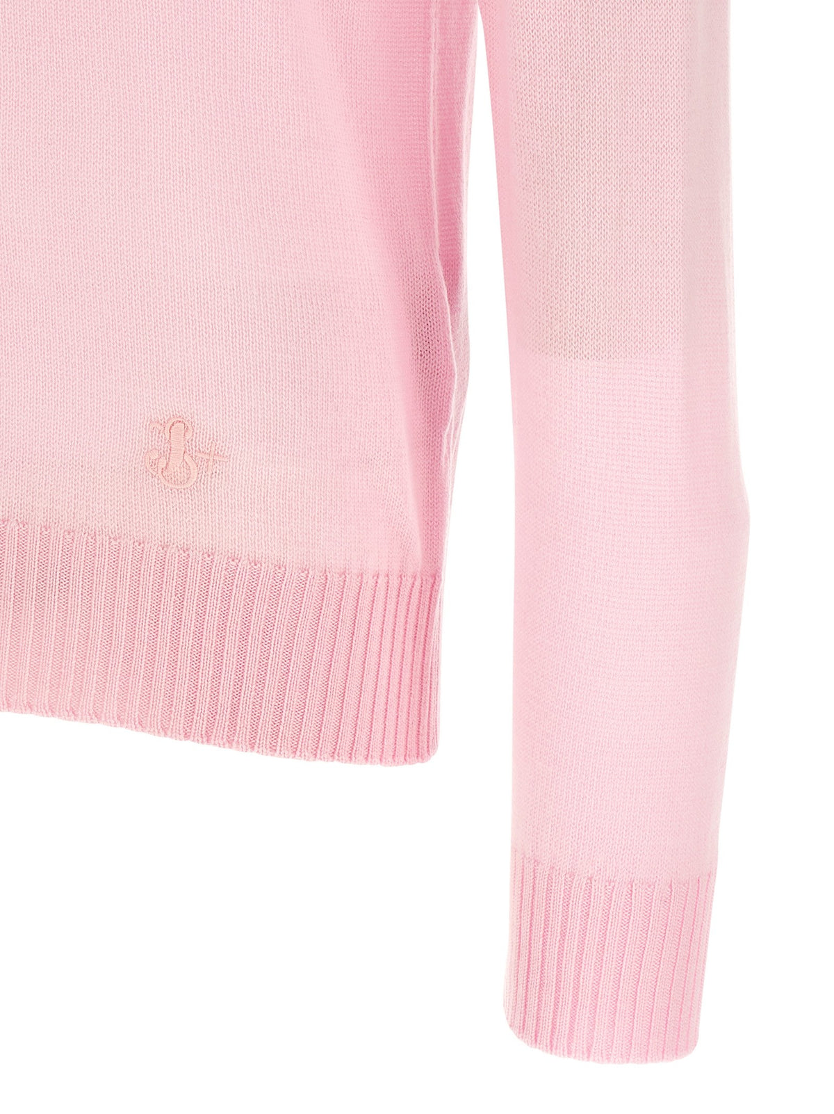 JIL SANDER - Logo embroidery sweater logo-embroidery-sweater_6322c94c-beae-4336-bbf6-67e1510f4a85