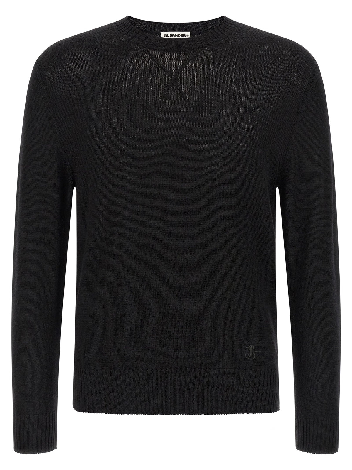 JIL SANDER - Logo embroidery sweater