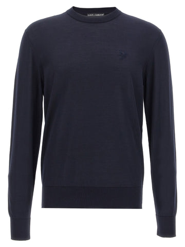 Dolce & Gabbana - Logo embroidery sweater