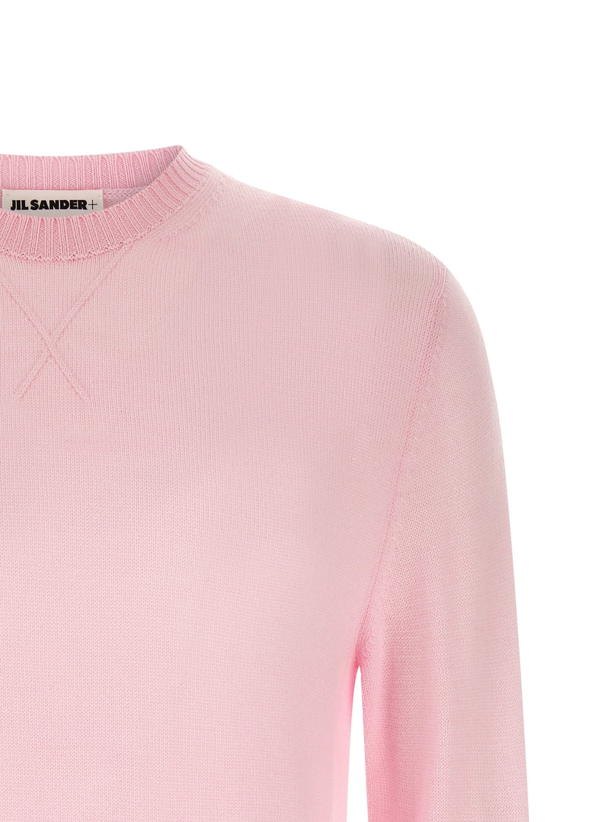 JIL SANDER - Logo embroidery sweater logo-embroidery-sweater_b71393c5-dd5a-4548-a70f-05cf6cea5060