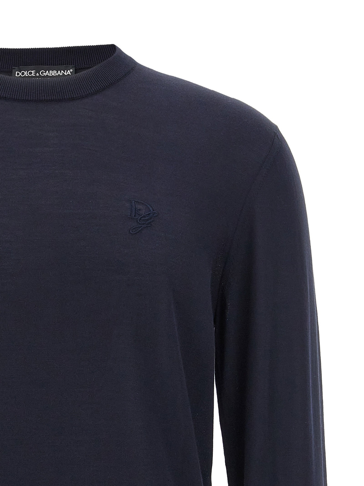 Dolce & Gabbana - Logo embroidery sweater