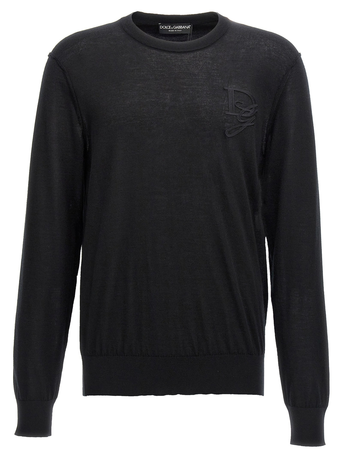 Dolce & Gabbana - Logo embroidery sweater