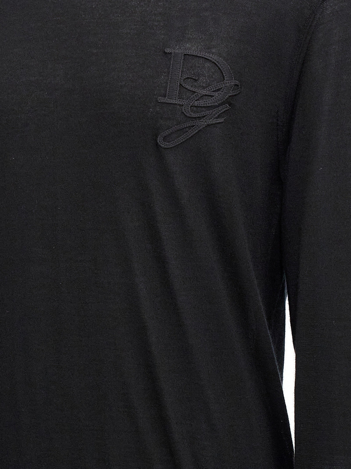 Dolce & Gabbana - Logo embroidery sweater