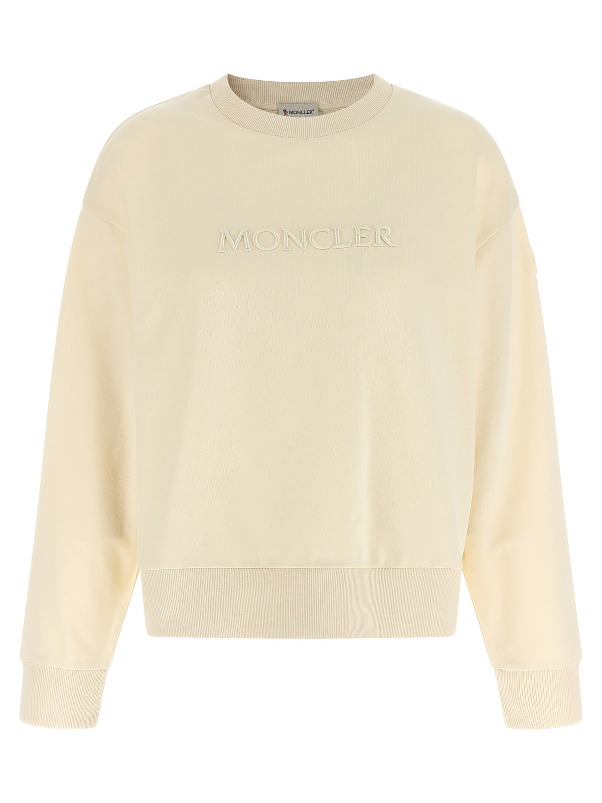Moncler - Logo embroidery sweatshirt