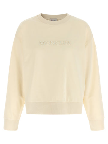 Moncler - Logo embroidery sweatshirt