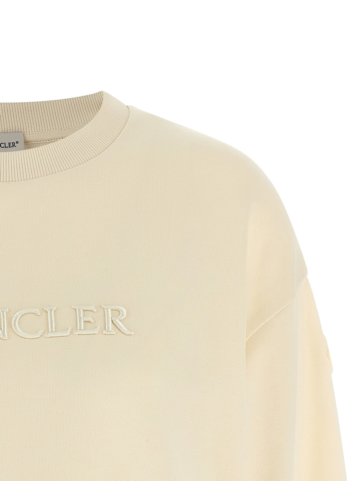 Moncler - Logo embroidery sweatshirt