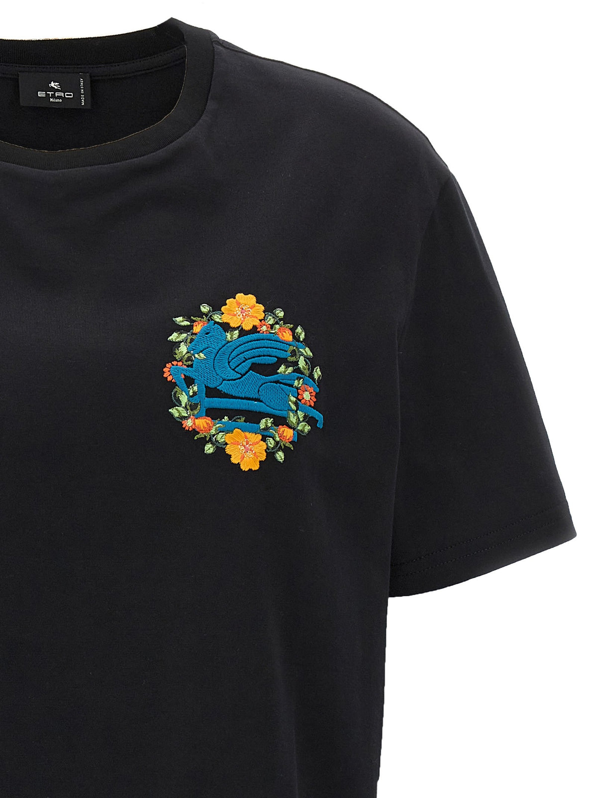 Etro - Logo embroidery t-shirt