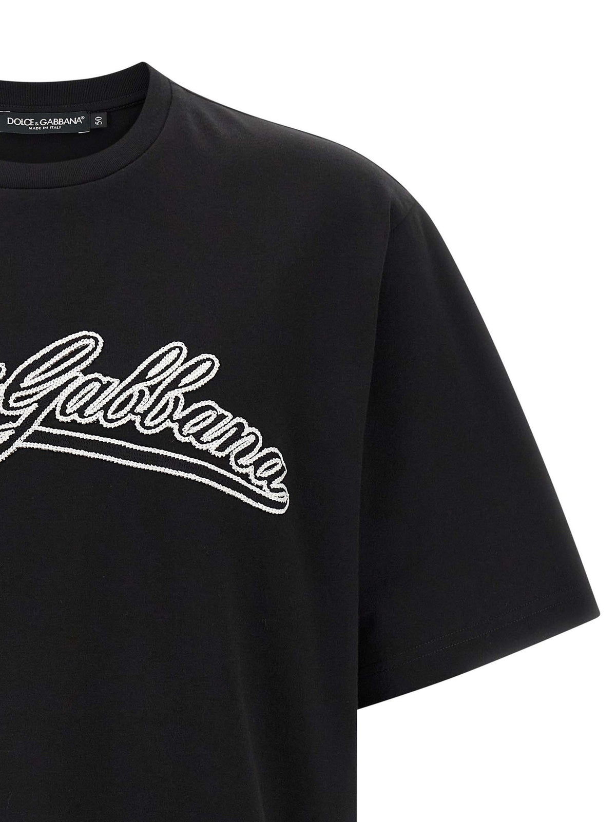 Dolce & Gabbana - Logo embroidery t-shirt