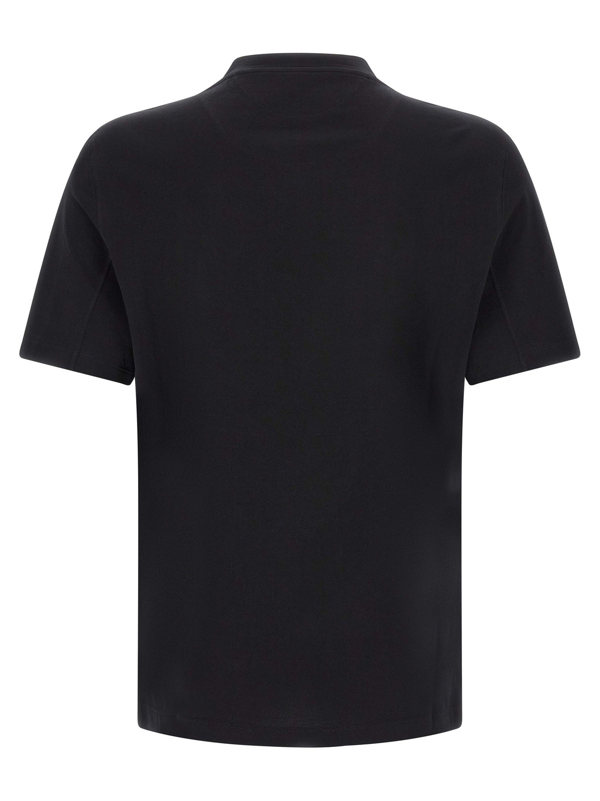 Brunello Cucinelli - Logo embroidery t-shirt