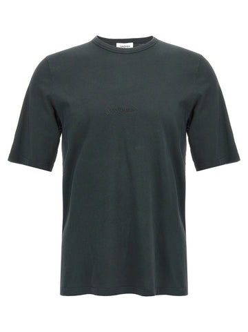 Saint Laurent - Logo embroidery t-shirt