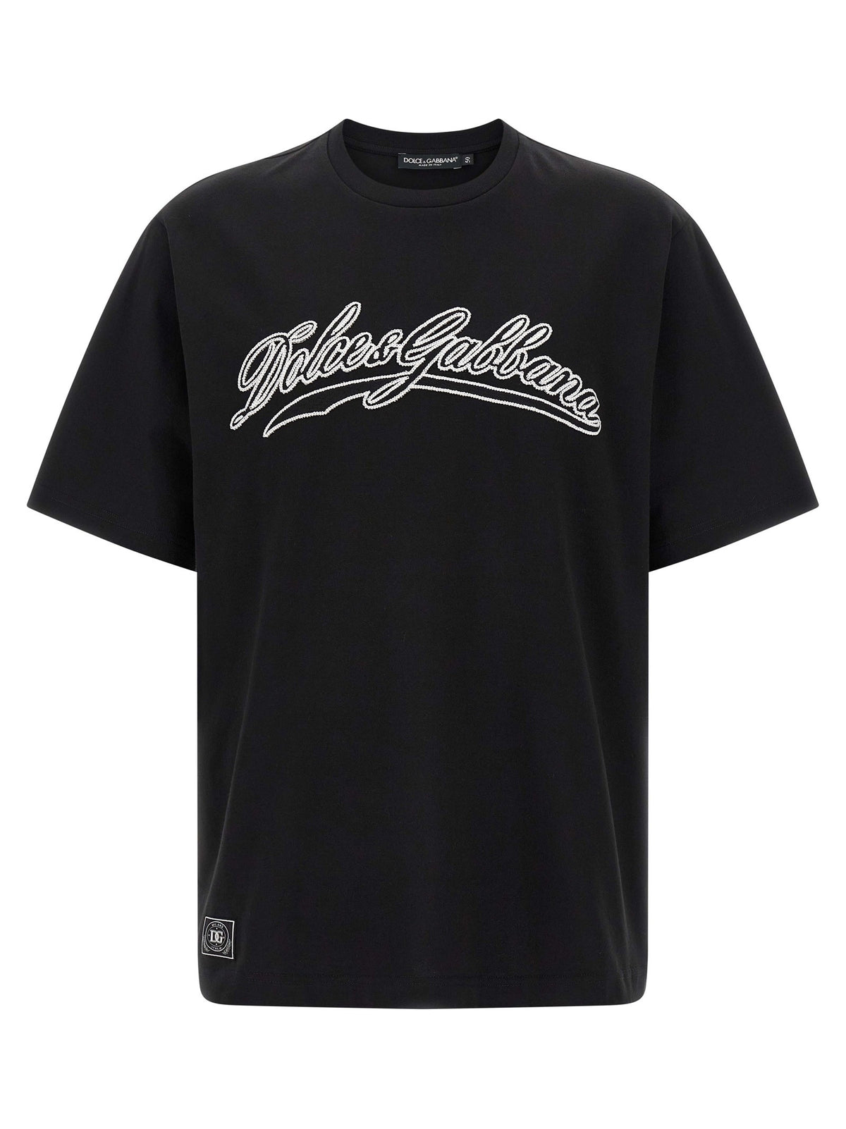 Dolce & Gabbana - Logo embroidery t-shirt