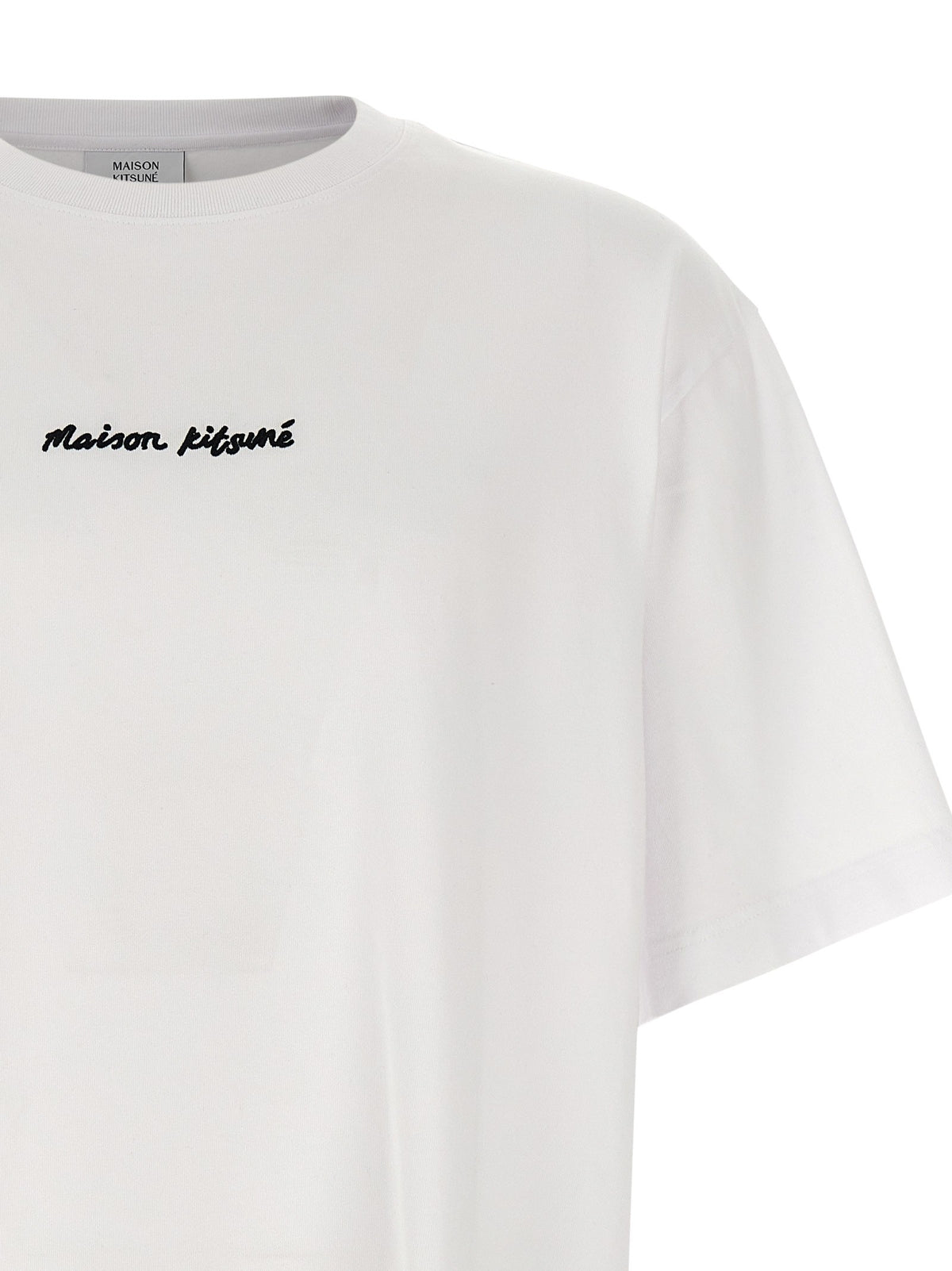 Maison Kitsune - Logo embroidery t-shirt logo-embroidery-t-shirt_c861ce38-71e5-420d-bec3-e32116d75ce5