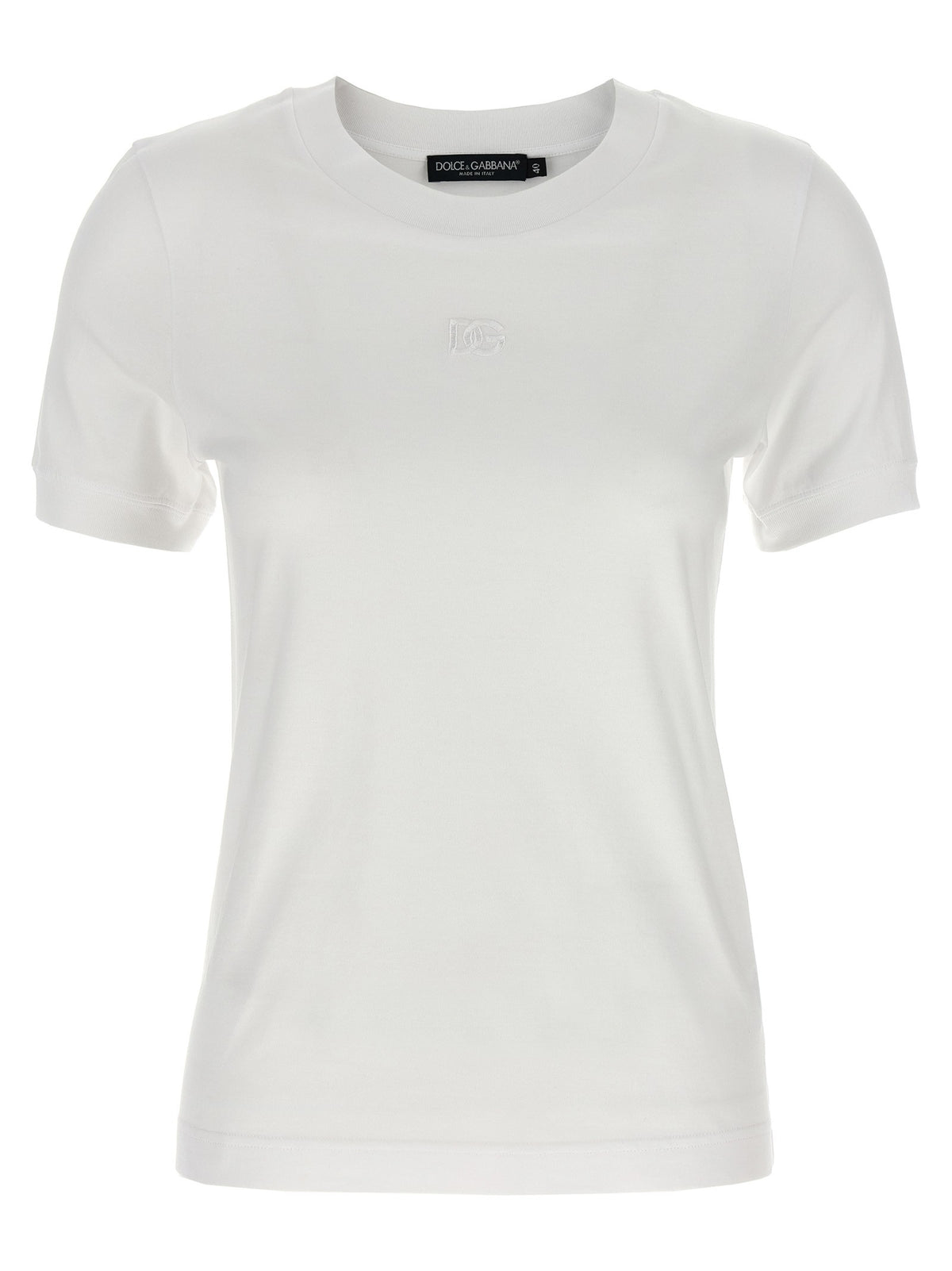 Dolce & Gabbana - Logo embroidery t-shirt