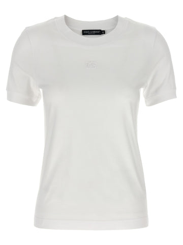 Dolce & Gabbana - Logo embroidery t-shirt