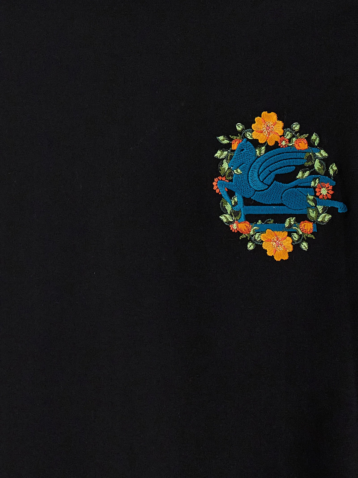 Etro - Logo embroidery t-shirt