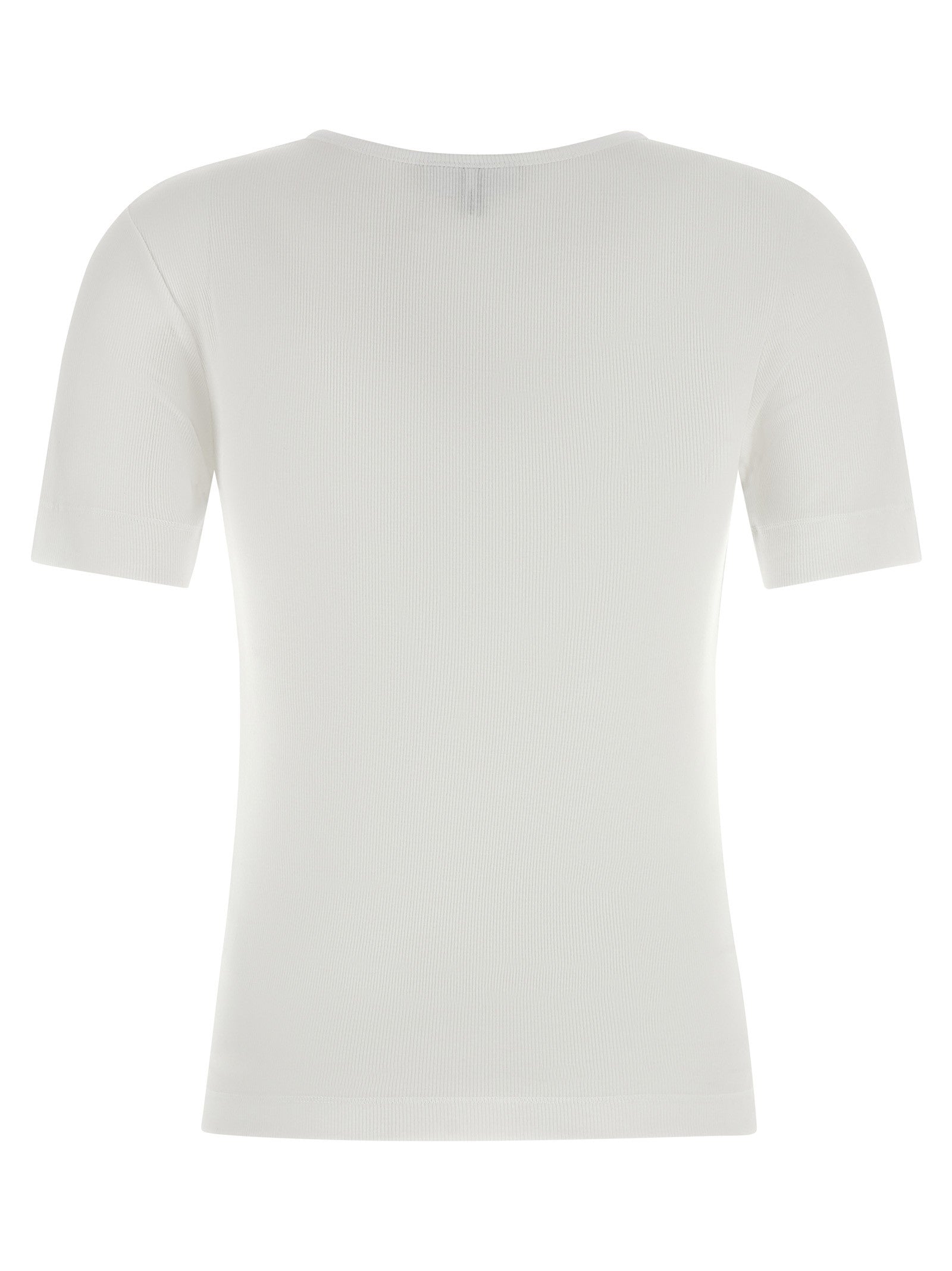 GANNI - Logo embroidery t-shirt logo-embroidery-t-shirt_e4d4df10-4b8b-4188-a7ce-527caec28fe6
