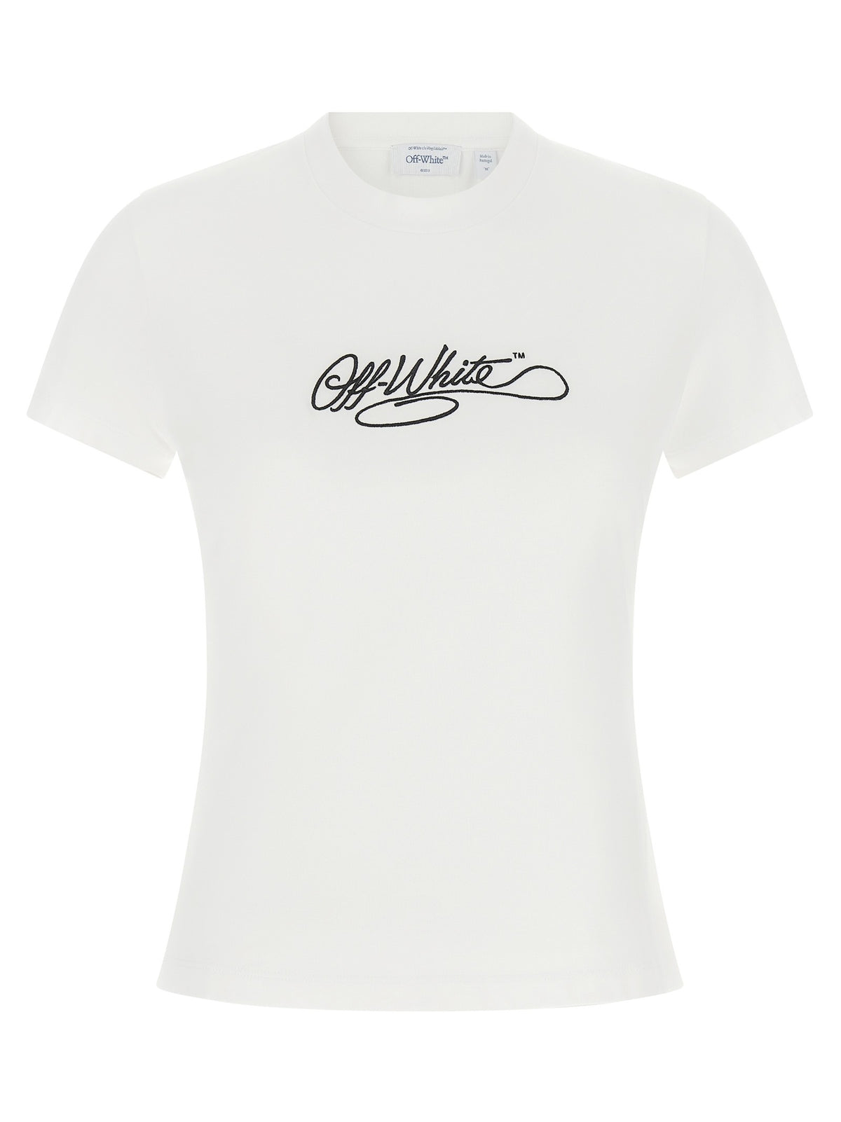 Off White - Logo embroidery t-shirt