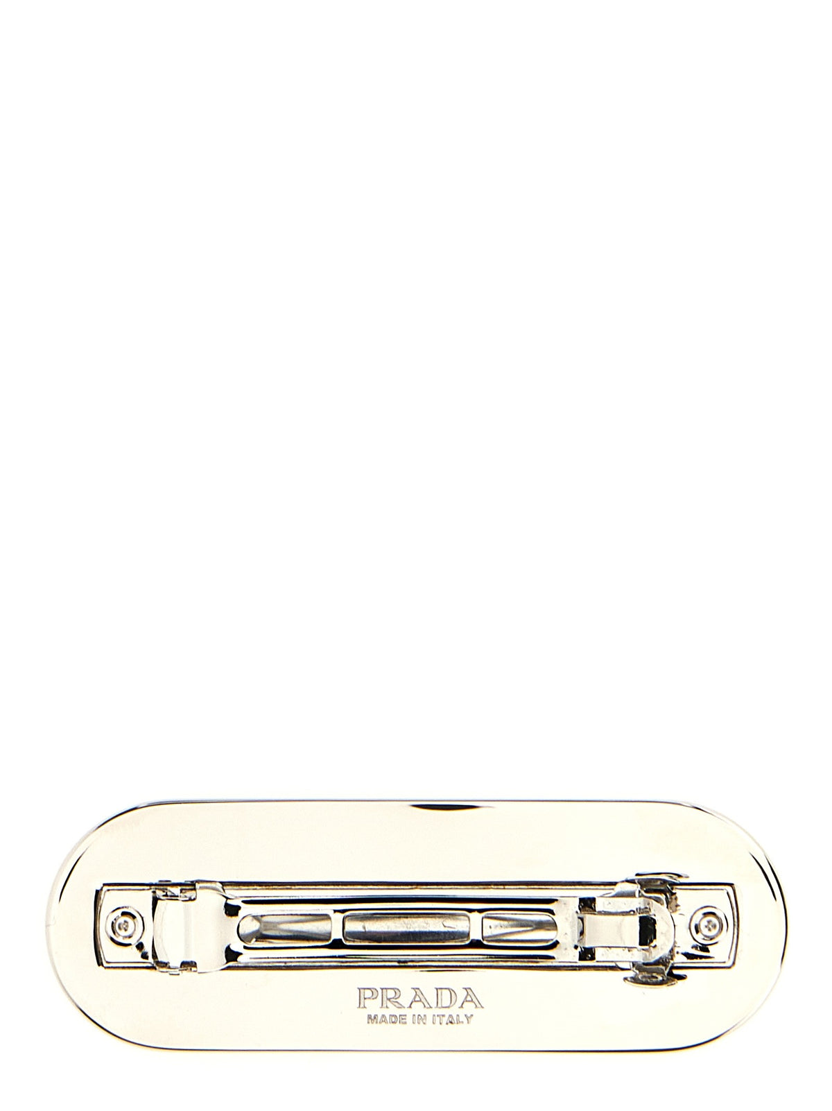 PRADA - Logo hair clip