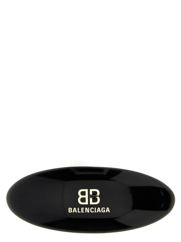 Balenciaga - Logo hair clip