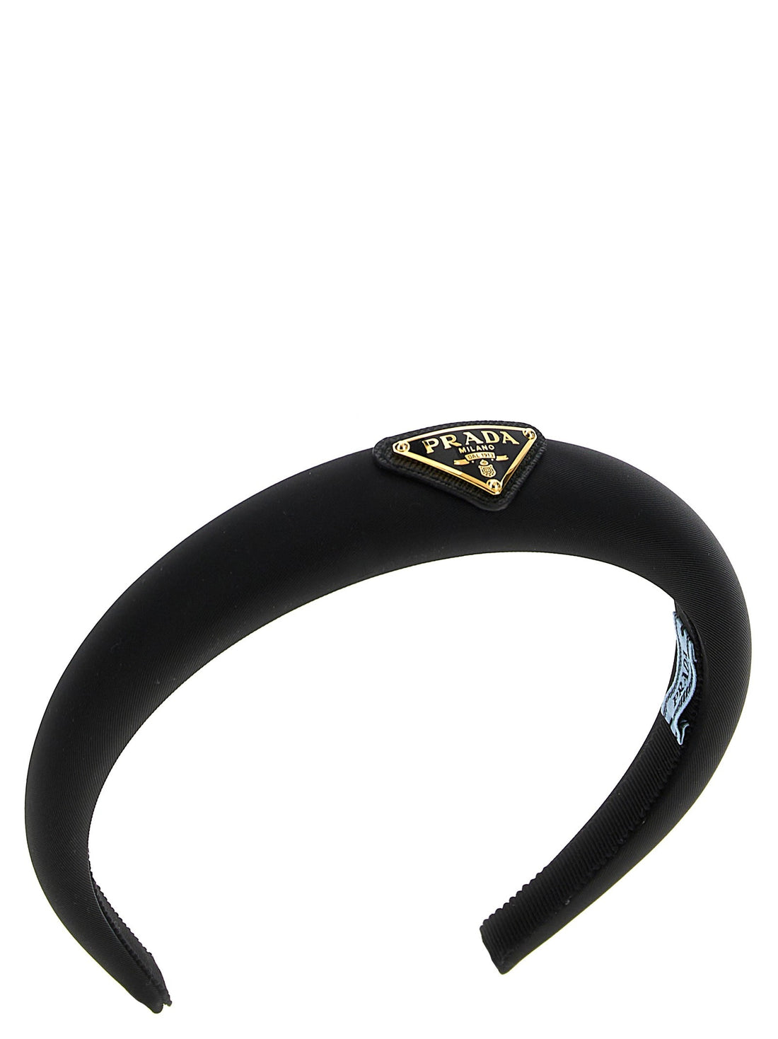 PRADA - Logo headband Black U