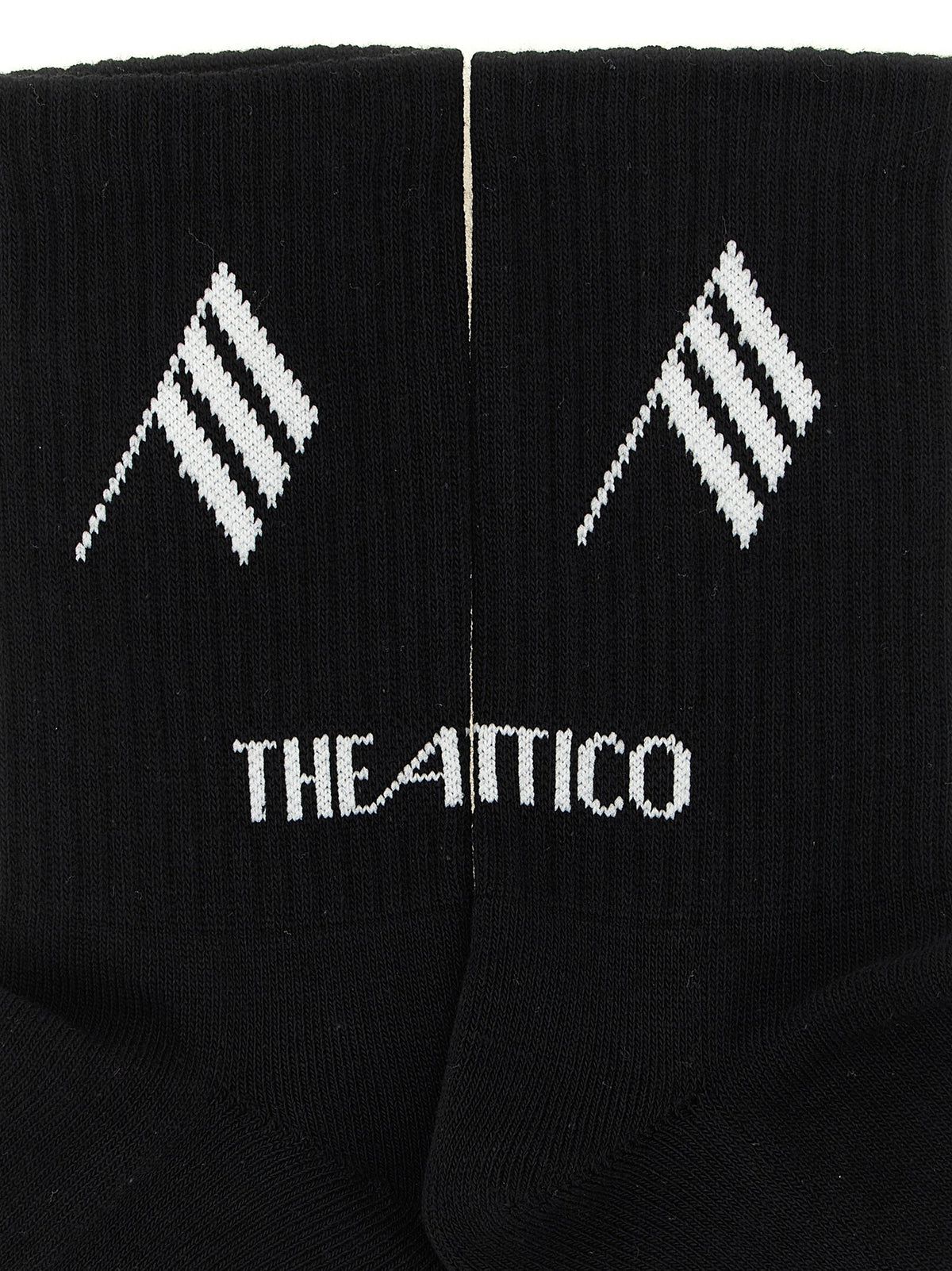 The Attico - Logo intarsia socks logo-intarsia-socks