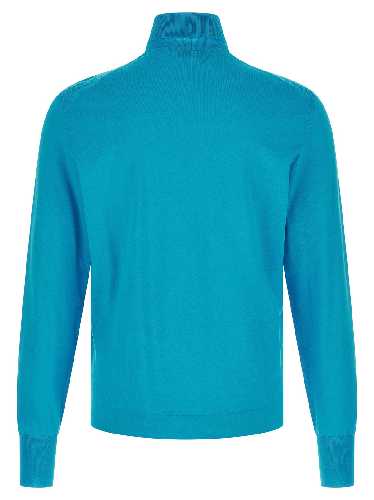 PRADA - Logo intarsia turtleneck sweater