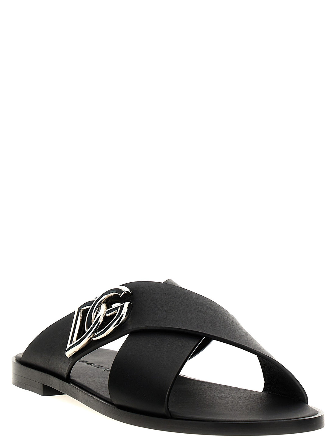 Dolce & Gabbana - Logo leather sandals logo-leather-sandals_0e2cb201-486b-4ffd-ad18-df8934dfea60