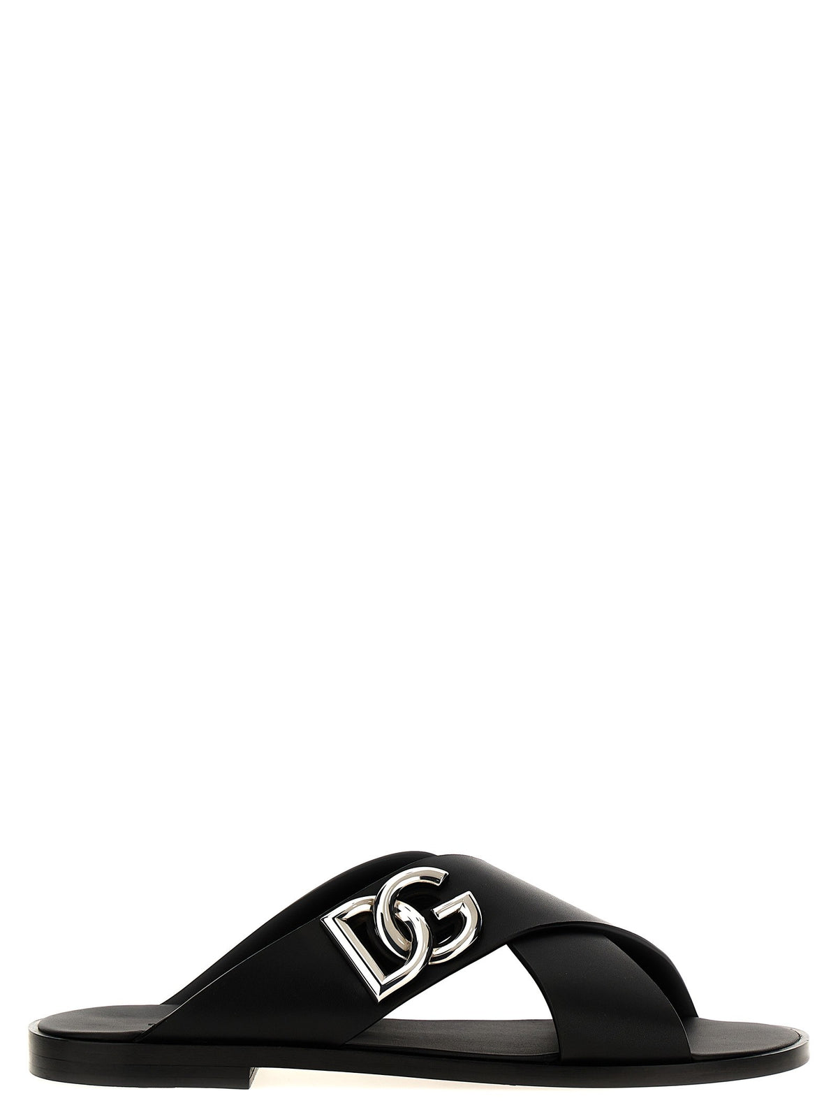 Dolce & Gabbana - Logo leather sandals logo-leather-sandals_0e2cb201-486b-4ffd-ad18-df8934dfea60