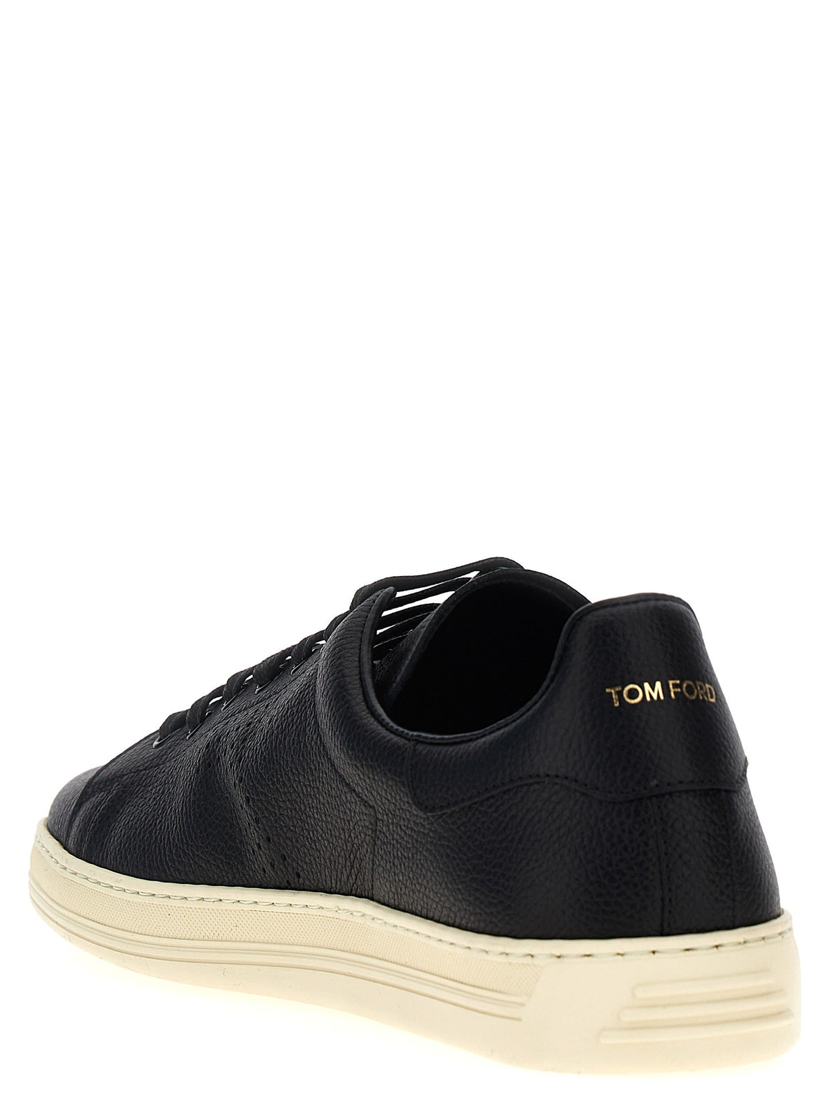 TOM FORD - Logo leather sneakers